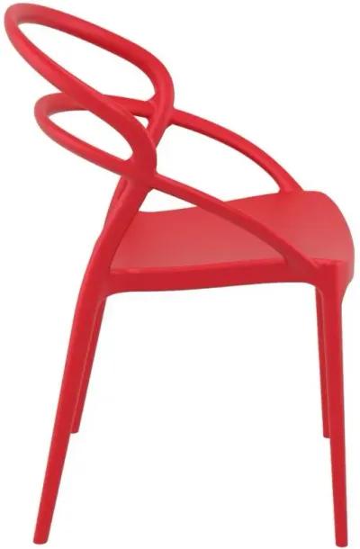 Pia Dining Chair Red