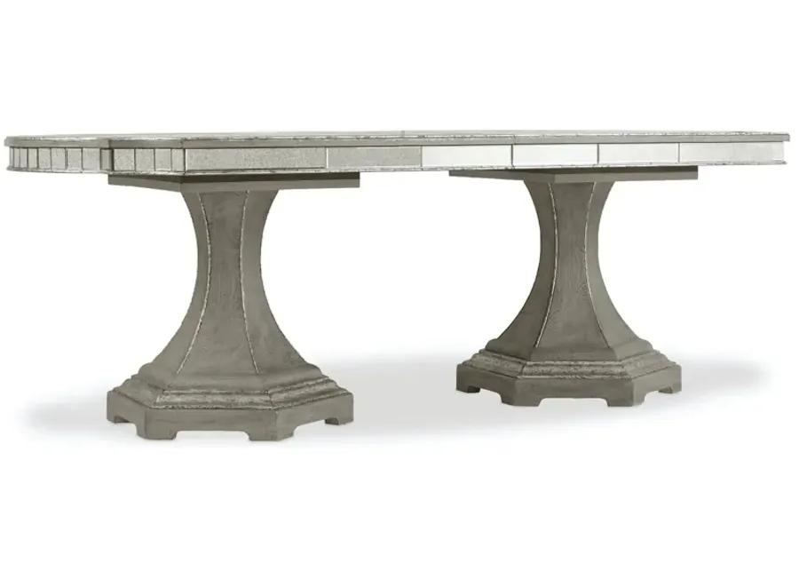 SANCTUARY RECTANGLE DINING TABLE WITH TWO 20 INCH LEAVES