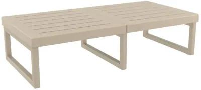 Compamia Mykonos Rectangle Lounge Coffee Table Taupe