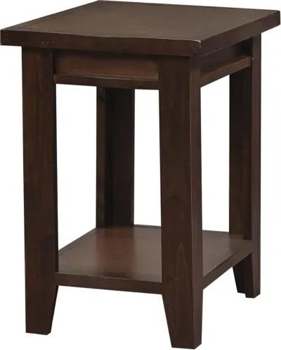 Aspenhome Alder Grove Tobacco Chairside Table