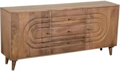 Crestview Talladega Brown Sideboard