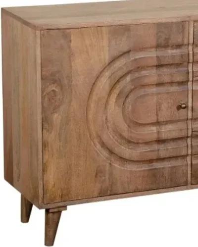 Crestview Talladega Brown Sideboard