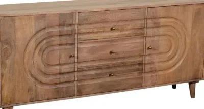 Crestview Talladega Brown Sideboard