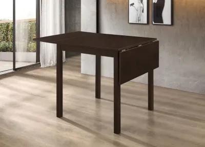 Coaster Kelso Rectangular 52 Inch Extension Dining Table Cappuccino