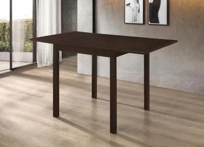 Coaster Kelso Rectangular 52 Inch Extension Dining Table Cappuccino