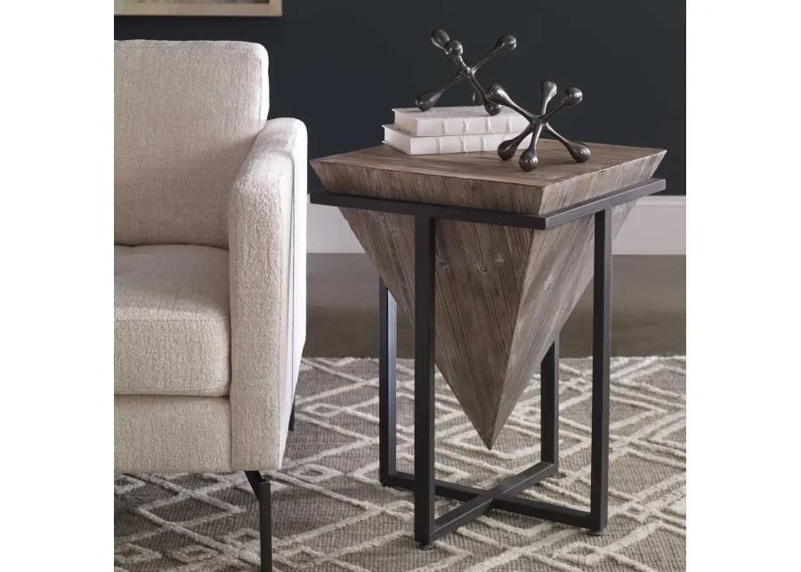 BERTRAND ACCENT TABLE - WOOD