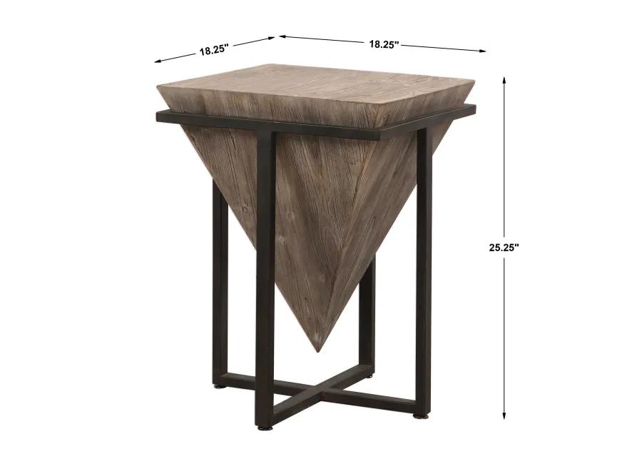 BERTRAND ACCENT TABLE - WOOD