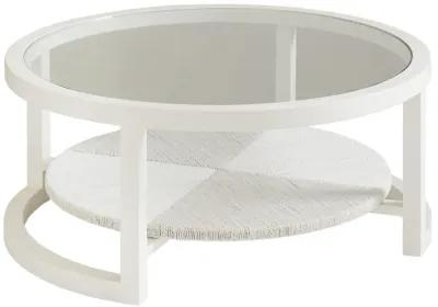 OCEAN BREEZE POMPANO ROUND COCKTAIL TABLE - CARIBBEAN SAND