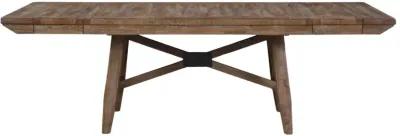 RIVERDALE DINING TABLE 96" W/2 12" LEAVES