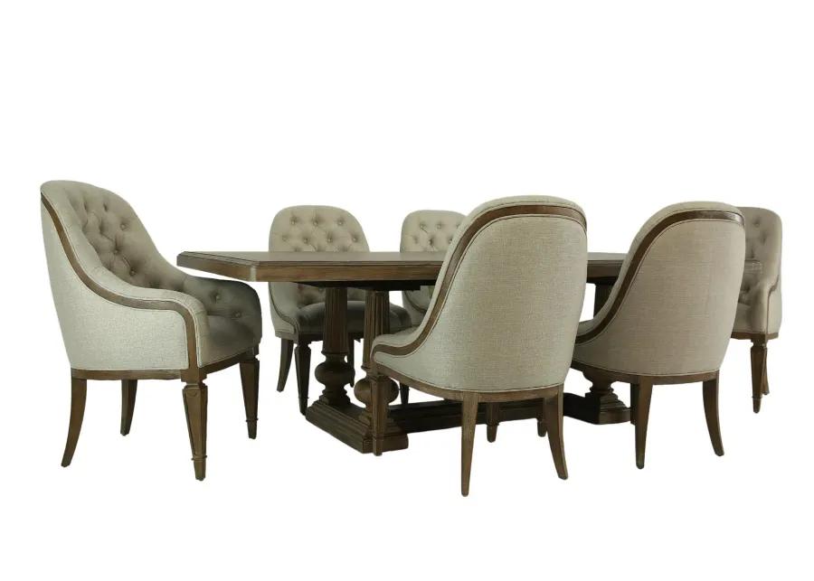 ARCHITRAVE 7 PIECE DINING SET