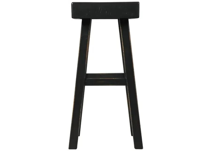 GLOSCO BLACK 30"STOOL