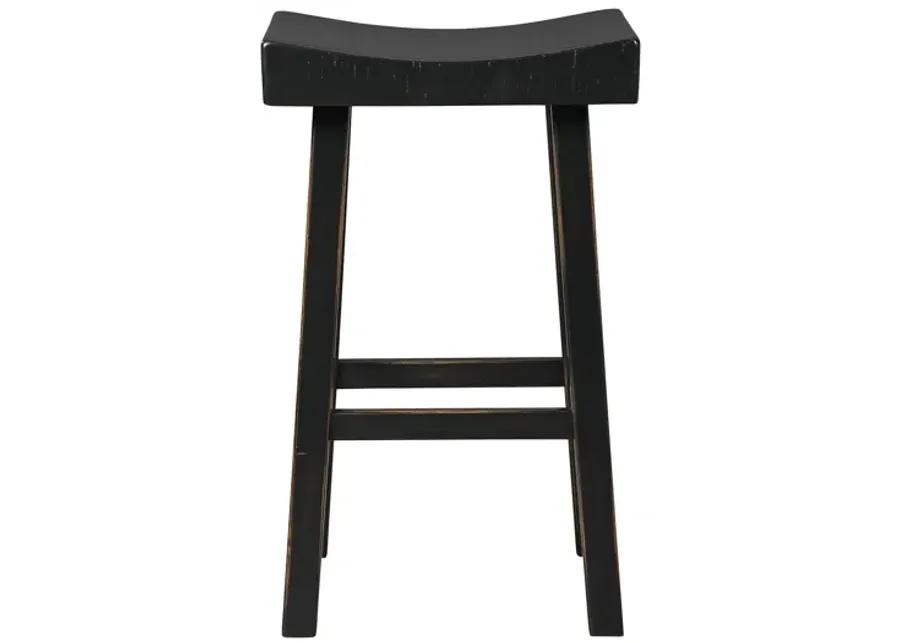 GLOSCO BLACK 30"STOOL