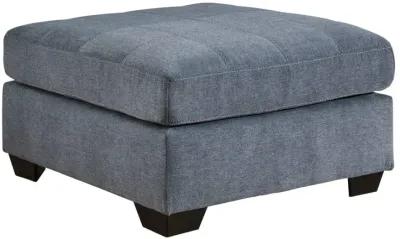 MARRELTON DENIM OVERSIZED OTTOMAN