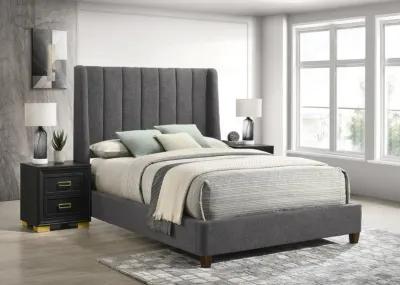 AGNES CHARCOAL KING BED