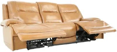 BERLIN BUCKSKIN LEATHER 2P POWER SOFA