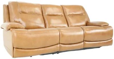 BERLIN BUCKSKIN LEATHER 2P POWER SOFA