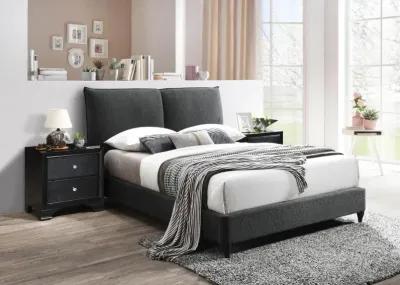 JENN CHARCOAL QUEEN BED