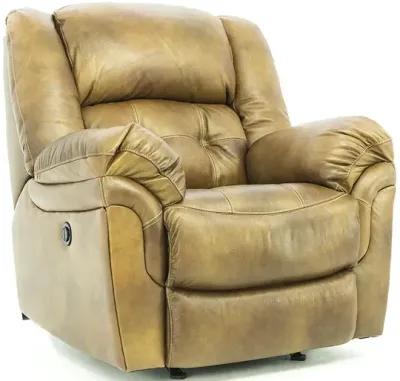 HUDSON SADDLE LEATHER 1P POWER RECLINER