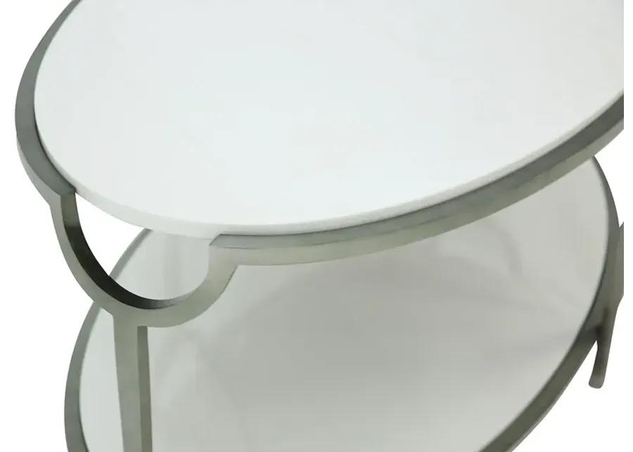 MORELLO OVAL COCKTAIL TABLE