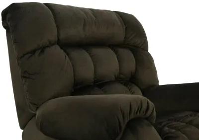 RAKE CHOCOLATE BIG MAN'S SPACE SAVER RECLINER