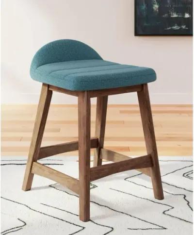 LYNCOTT BLUE 24" BARSTOOL