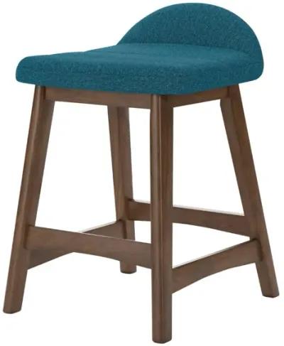 LYNCOTT BLUE 24" BARSTOOL