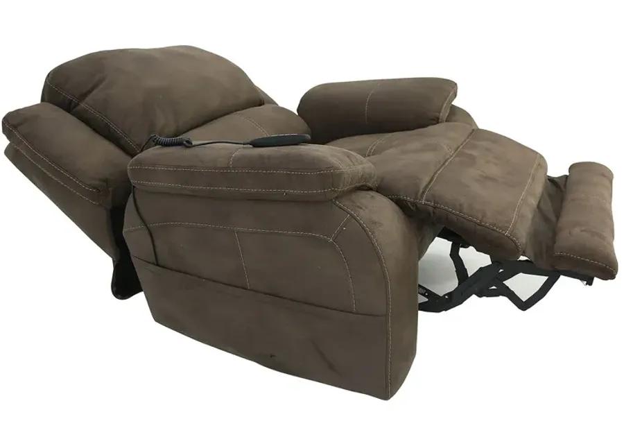 RYLEN MOCHA 3P POWER OVERSIZED RECLINER