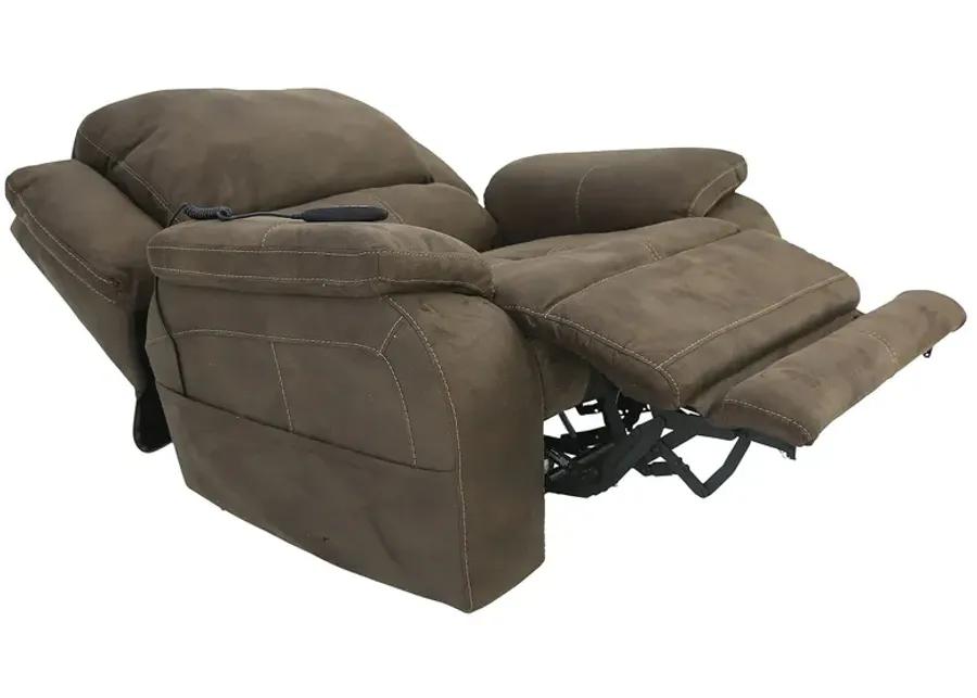 RYLEN MOCHA 3P POWER OVERSIZED RECLINER