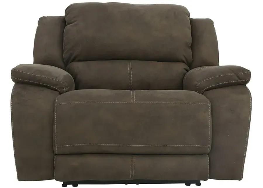 RYLEN MOCHA 3P POWER OVERSIZED RECLINER