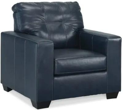 SANTORINE OCEAN LEATHER CHAIR