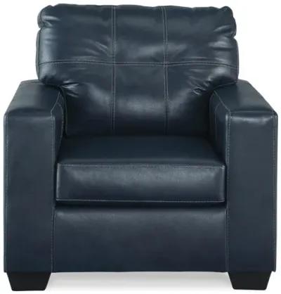 SANTORINE OCEAN LEATHER CHAIR