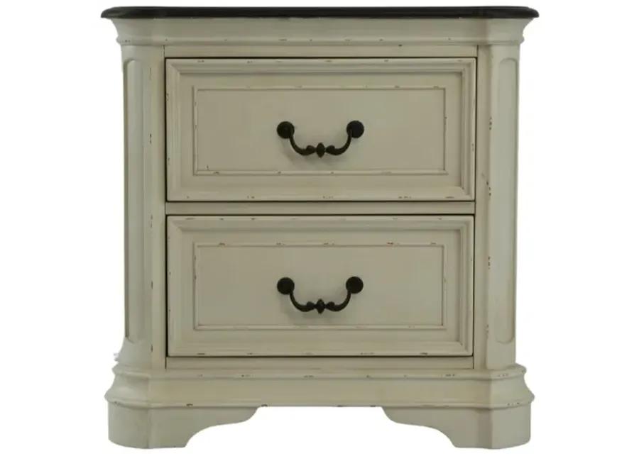 HAVEN WHITE NIGHTSTAND