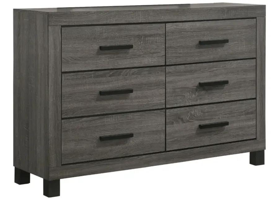 AMELIE GREY DRESSER