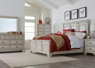 HALIFAX WHITE KING BED