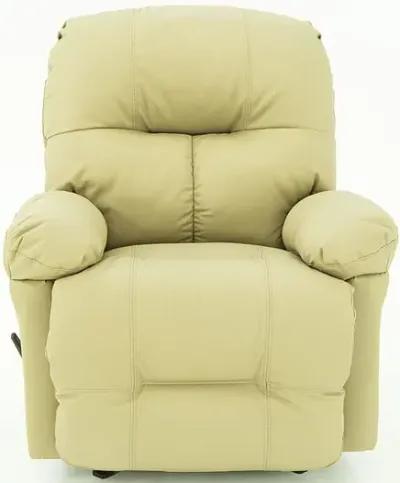 WANDERER MUSHROOM LEATHER ROCKER RECLINER