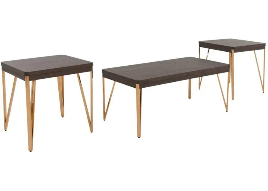 BANDYN 3 PIECE OCCASIONAL TABLE SET