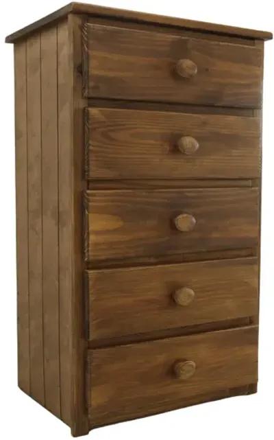 DIEGO CHESTNUT 5 DRAWER CHEST