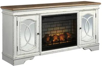 REALYN 74" TV STAND WITH FIREPLACE