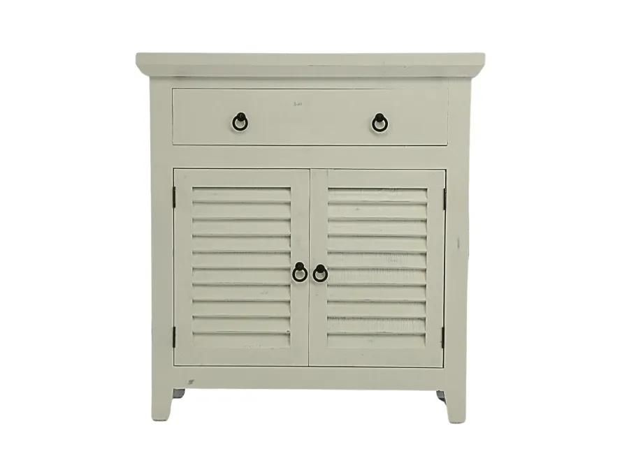 CLASSIC SHUTTER WHITE CABINET