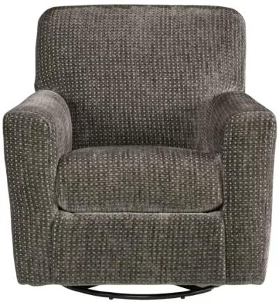 HERSTOW CHARCOAL SWIVEL GLIDER