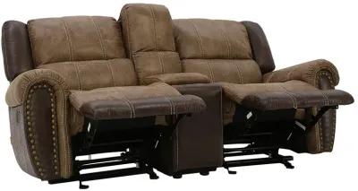 SORREL GLIDER RECLINING LOVESEAT WITH CONSOLE