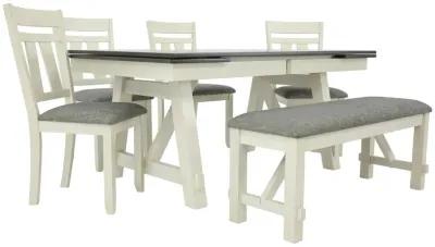 MARIBELLE 6 PIECE DINING TABLE SET