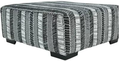 GROOVY BLACK OTTOMAN