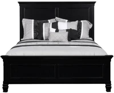 TAMARACK BLACK TWIN BED