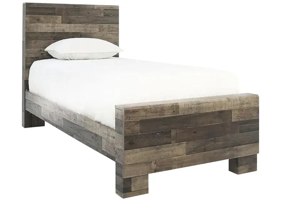 DEREKSON TWIN PANEL BED