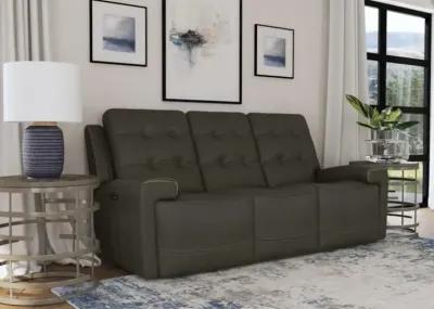 IRIS CHARCOAL POWER RECLINING SOFA P2