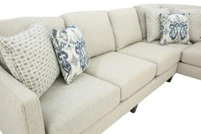 TWINE AND TWIG CHALK 2 PIECE SECTIONAL