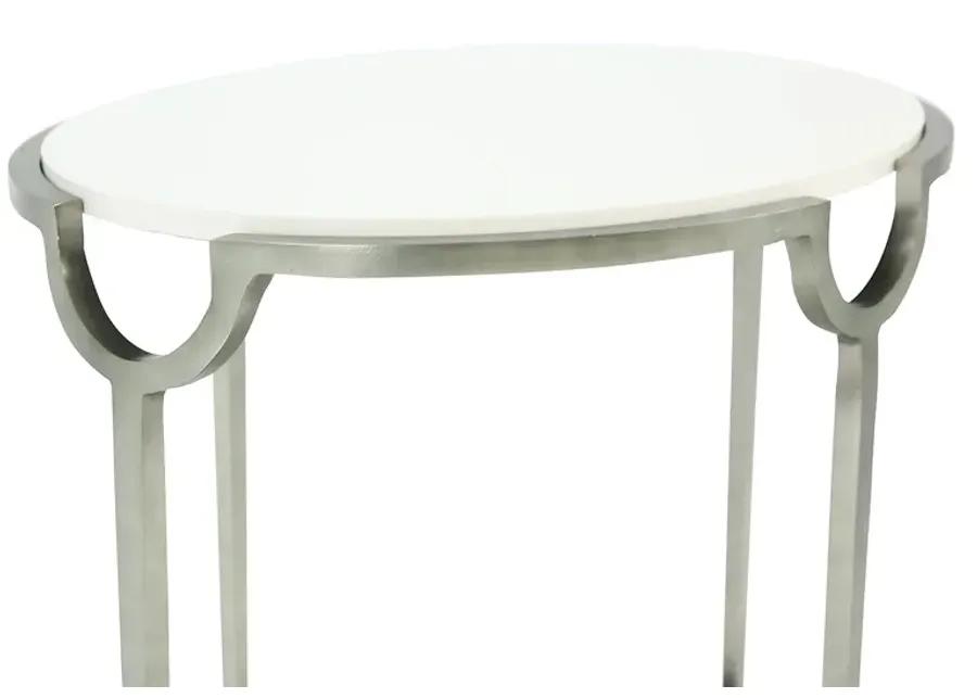 MORELLO OVAL END TABLE