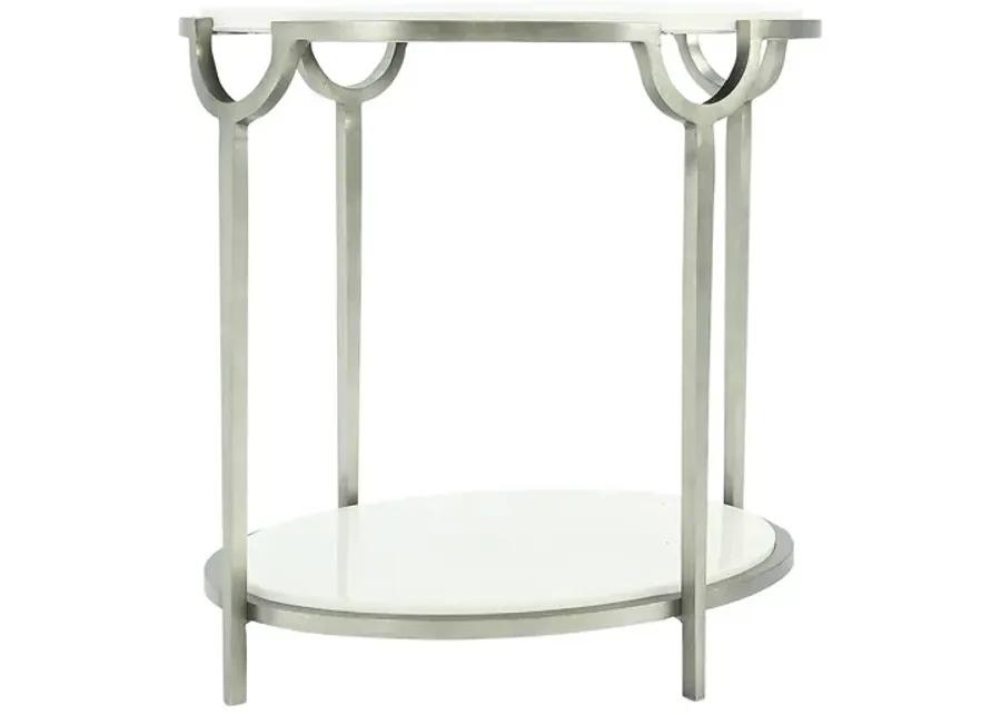 MORELLO OVAL END TABLE