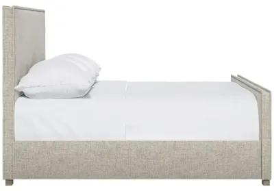 ALVAR LINEN KING UPHOLSTERED BED